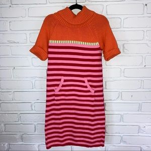 COPY - Red, Pink, Orange & Green Striped Sweater..